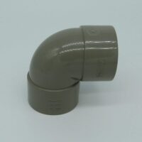 50mm Solvent Weld 90d Knuckle Bend Grey