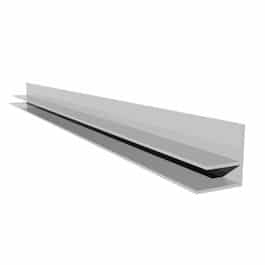 F-Section Wall Trim 10mm x 5m White