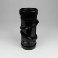 110mm Soil Pipe Adjustable Bend 0°–90° Double Socket – Push Fit (Multiple Colours)