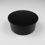 110mm PushFit Soil Socket Plug Black
