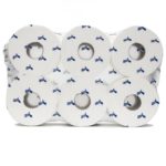 MINI CLEANING ROLL 150m 2 Ply White 6 pack