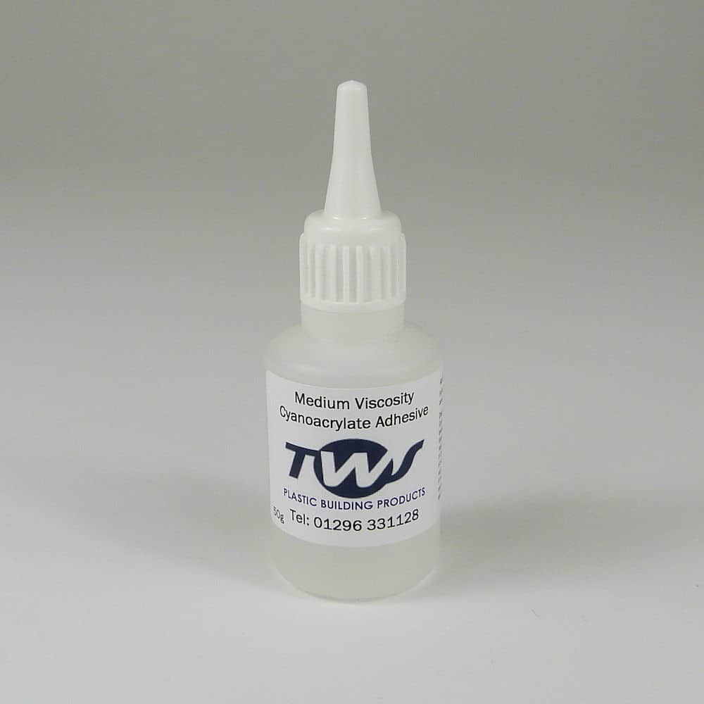 Tws Superglue Adhesive 50g Med Thick