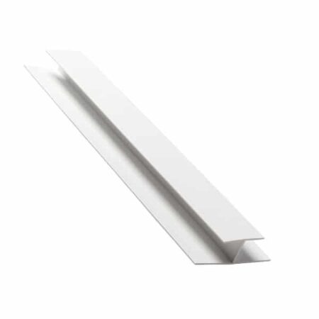 Cladding H Trim White 5m Length