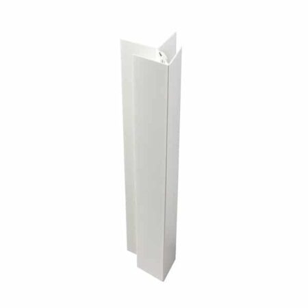 Cladding 2 Part Corner Trim White 5m Length
