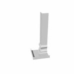 Ogee Fascia Internal Corner 300mm White