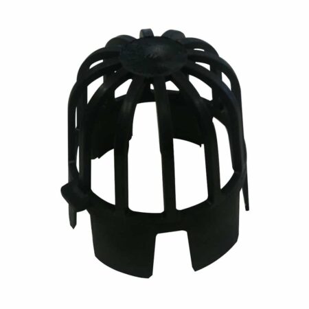 gutter balloon 2.5 inch black plastic downpipe leaf guard