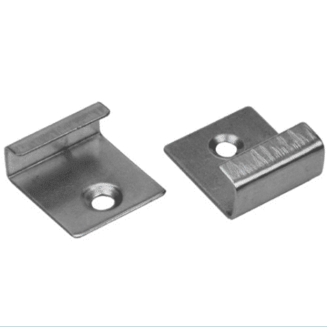 composite decking aluminium starter clips