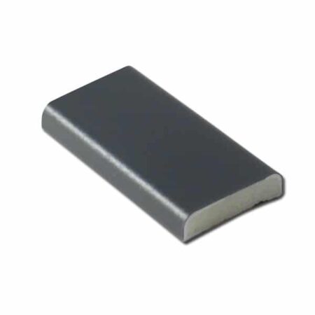 28mm D-Mould Anthracite Grey Smooth Foil RAL7016 5m