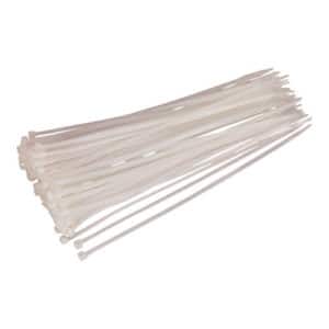 Cable Ties Natural 300 X 4.8 Pack (100) 