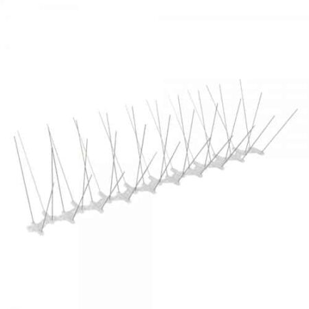 Bird spikes 500mm pack of 10 Fixman stainless steel bird deterrent strips