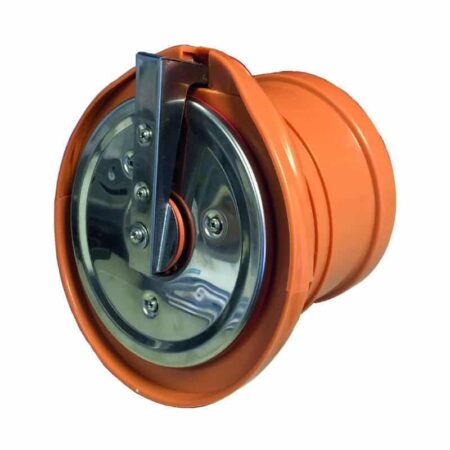 110mm flap valve rodent barrier for underground drainage pipe