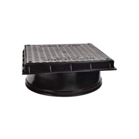320mm square manhole cover necked frame and seal Kayflow UG2000