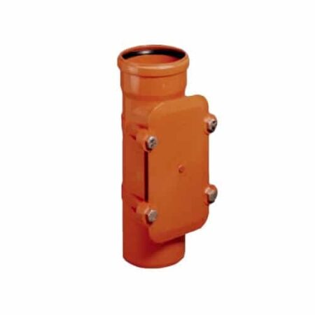 160mm access pipe single socket Magnaplast underground drainage fitting