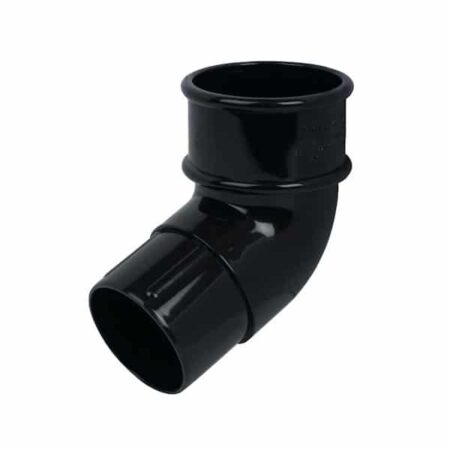 FloPlast MiniFlo 50mm 112 Degree Downpipe Offset Bend RBM2 (Black, White, Brown, Anthracite Grey)