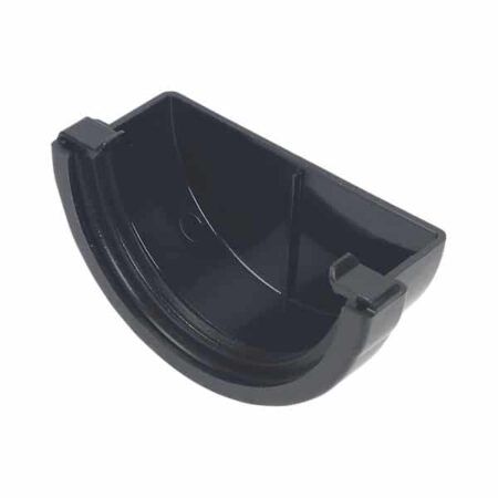 FloPlast MiniFlo 76mm External Stop End REM1 (Black, White, Brown, Anthracite Grey)