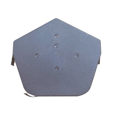 Dry verge ridge cap angled black grey brown Universal Dry Verge roof apex cap