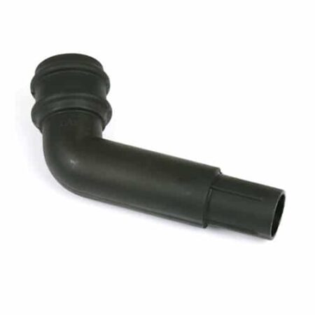 Cast Iron Style 68mm x Round Down 112d Offset Spigot