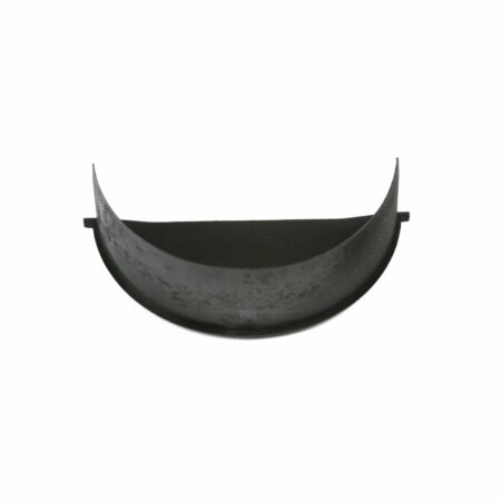 Cast Iron Style Half Round 112mm x Internal Stop End