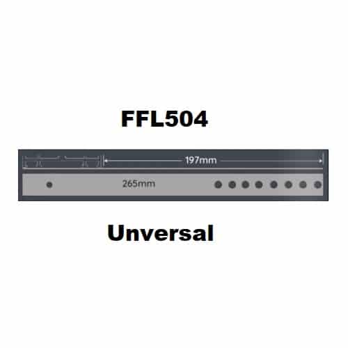 265mm Universal Fixing Lug Upvc Window & Doors FFL504