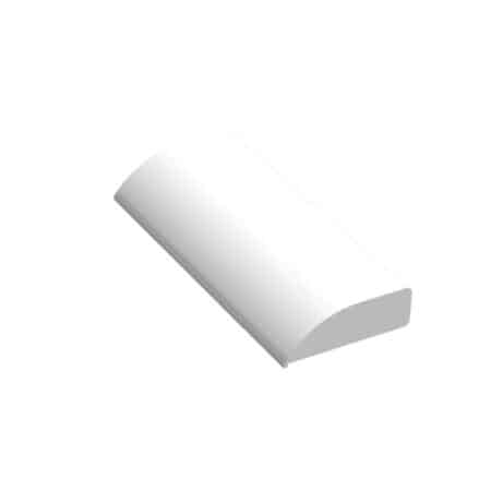 20mm Cloaking Fillet Window Trim 5m White