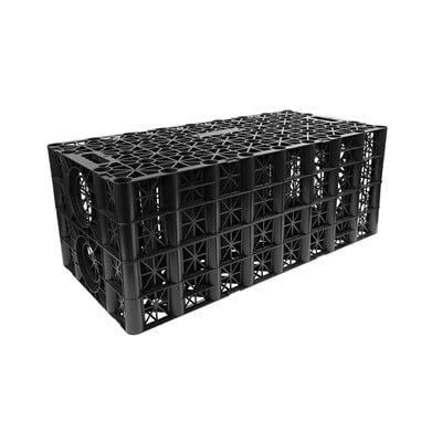 Soakaway Crate Attenuation Cells 1m x 0.5m x 0.4m Heavy Duty 62t