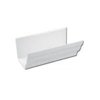 106mm Prostyle Ogee Guttering 4mt White BR082A