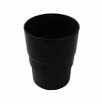 Freeflow 68mm Round Downpipe Connector Socket Black