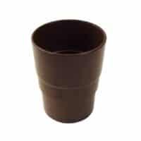 Freeflow 68mm Round Downpipe Connector Socket Brown
