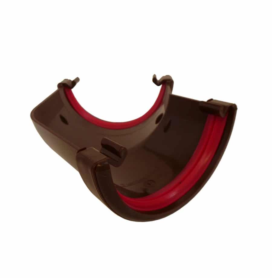 Freeflow 112mm Half Round 135d Gutter Angle Brown