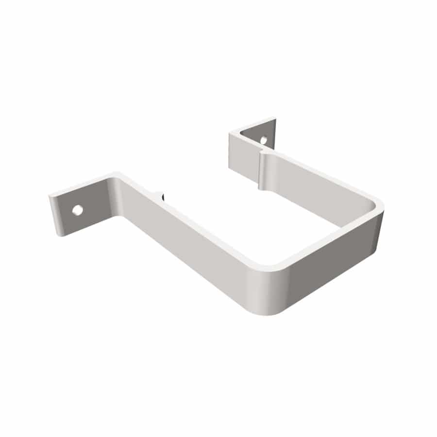 Freeflow 68mm Square Downpipe Clip Stand Off White
