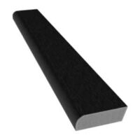 Freefoam 20mm fillet trim 5m black ash woodgrain upvc trim FF20WGB
