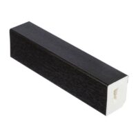 Freefoam 25mm x 20mm rectangle trim 5m black ash woodgrain upvc trim FR25WGB
