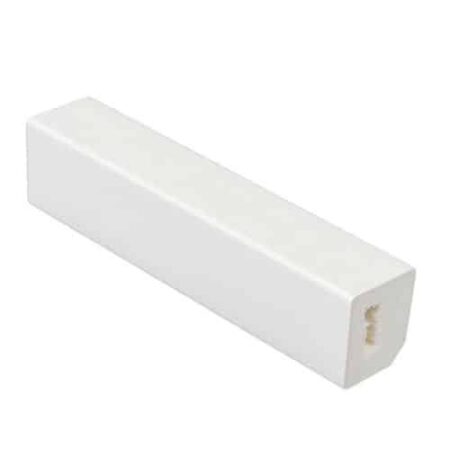 Freefoam 25mm x 20mm rectangle trim 5m white woodgrain upvc trim FR25WGW
