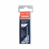 Timco 3mm HSS jobber drill bits pack of 10