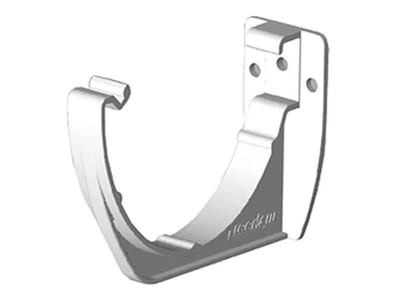 White Freeflow 116mm Deep Flow Gutter Fascia Bracket FDF609