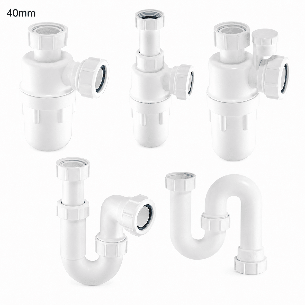 40mm Waste Traps 1½"