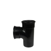 110mm Soil Branch 87.5 degree double socket push fit fitting