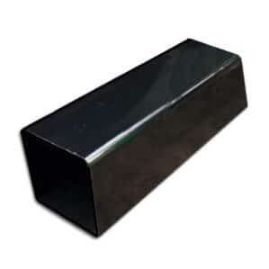 65mm square downpipe 5.5m Freefoam Freeflow black white brown