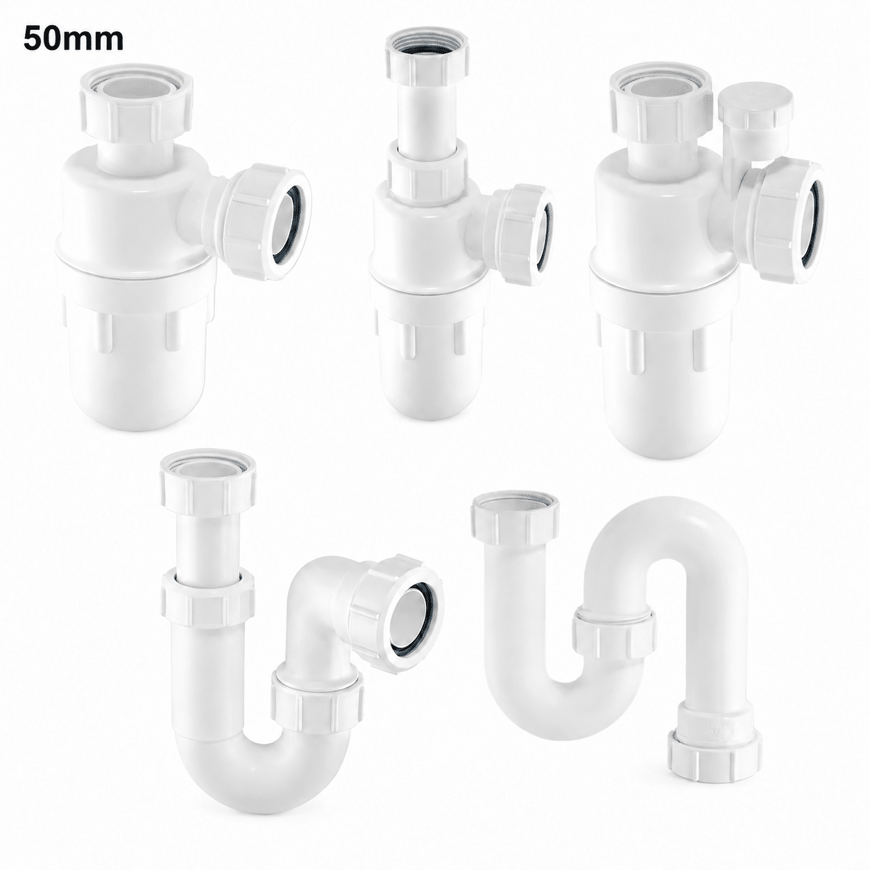 50mm Waste Traps 2"