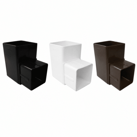 Freeflow 65mm Square Downpipe Bend 90° Offset