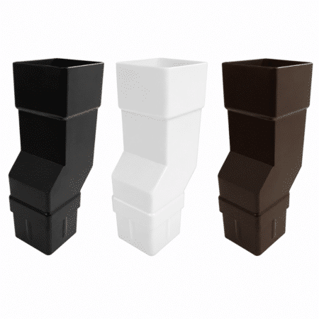 Freeflow 65mm Square Downpipe Mini Offset