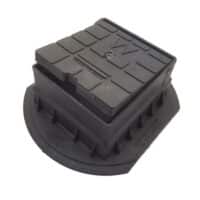 TALBOT Black Plastic Surface Box For Water