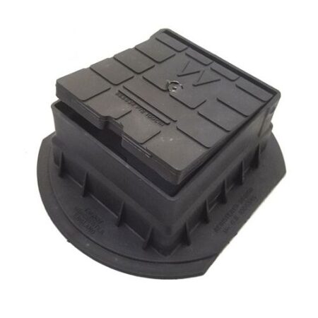 TALBOT Black Plastic Surface Box For Water