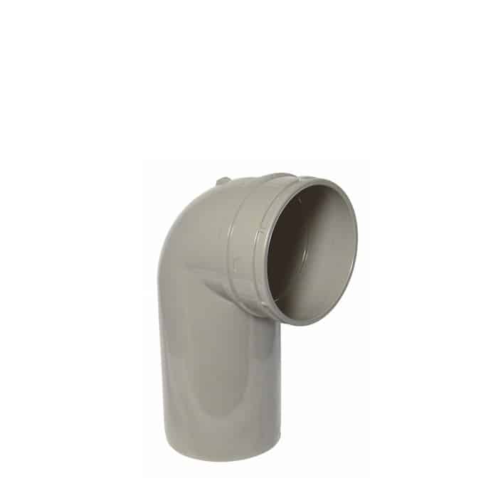 110mm Solvent Weld Soil Bend 87.5° single socket pipe fitting