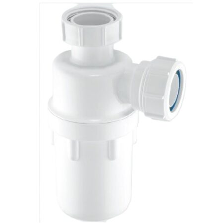 McAlpine A10R 32mm 1¼ inch white resealing basin bottle trap