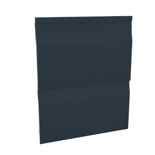Anthracite Grey Fortex Double Shiplap Cladding 333mm x 5m pack of 2