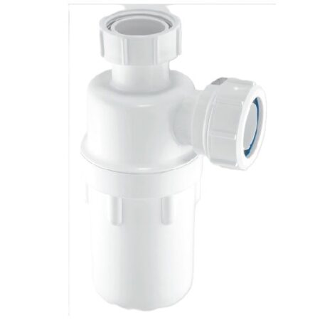 McAlpine C10R 40mm 1½ inch white resealing bottle trap