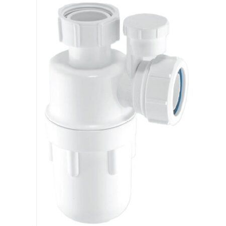 McAlpine C10V 40mm 1½ inch white anti-syphon bottle trap
