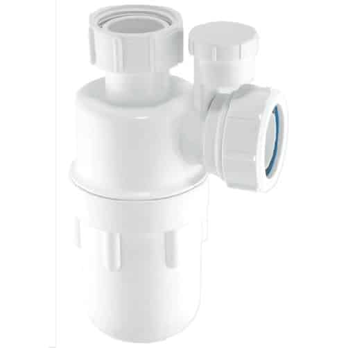 McAlpine C10V 40mm 1½ inch white anti-syphon bottle trap
