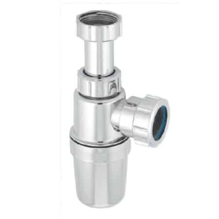 McAlpine CAA10 32mm 1¼ inch chrome adjustable basin bottle trap